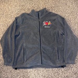 Autism acceptance zip up